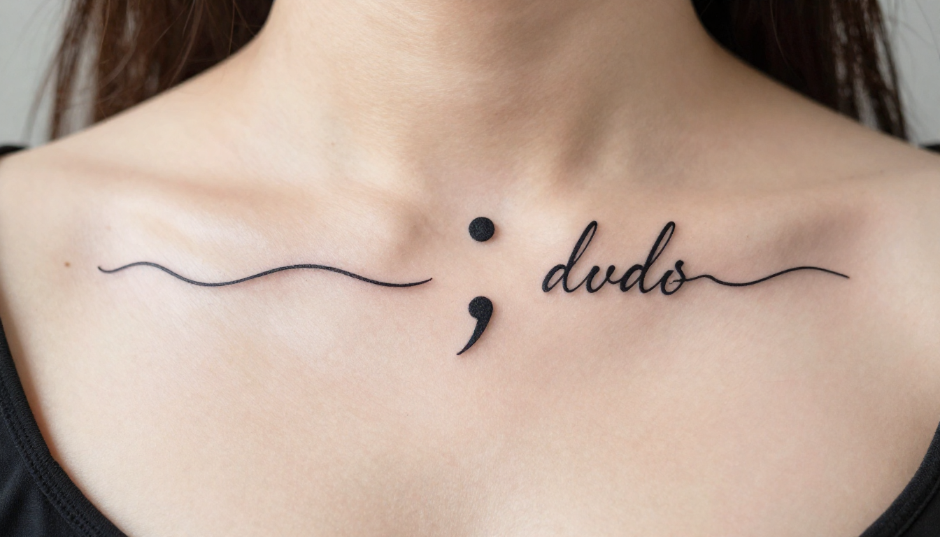 Semicolon Tattoo: The Powerful Story Behind Your Hopeful Struggle 2026