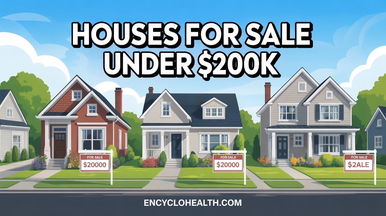Discover Amazing Houses for Sale Under 200k Today