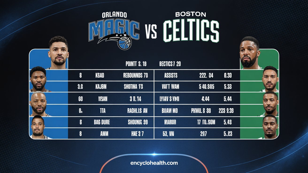 Orlando Magic vs Celtics Match player stats: Player Stats Breakdown