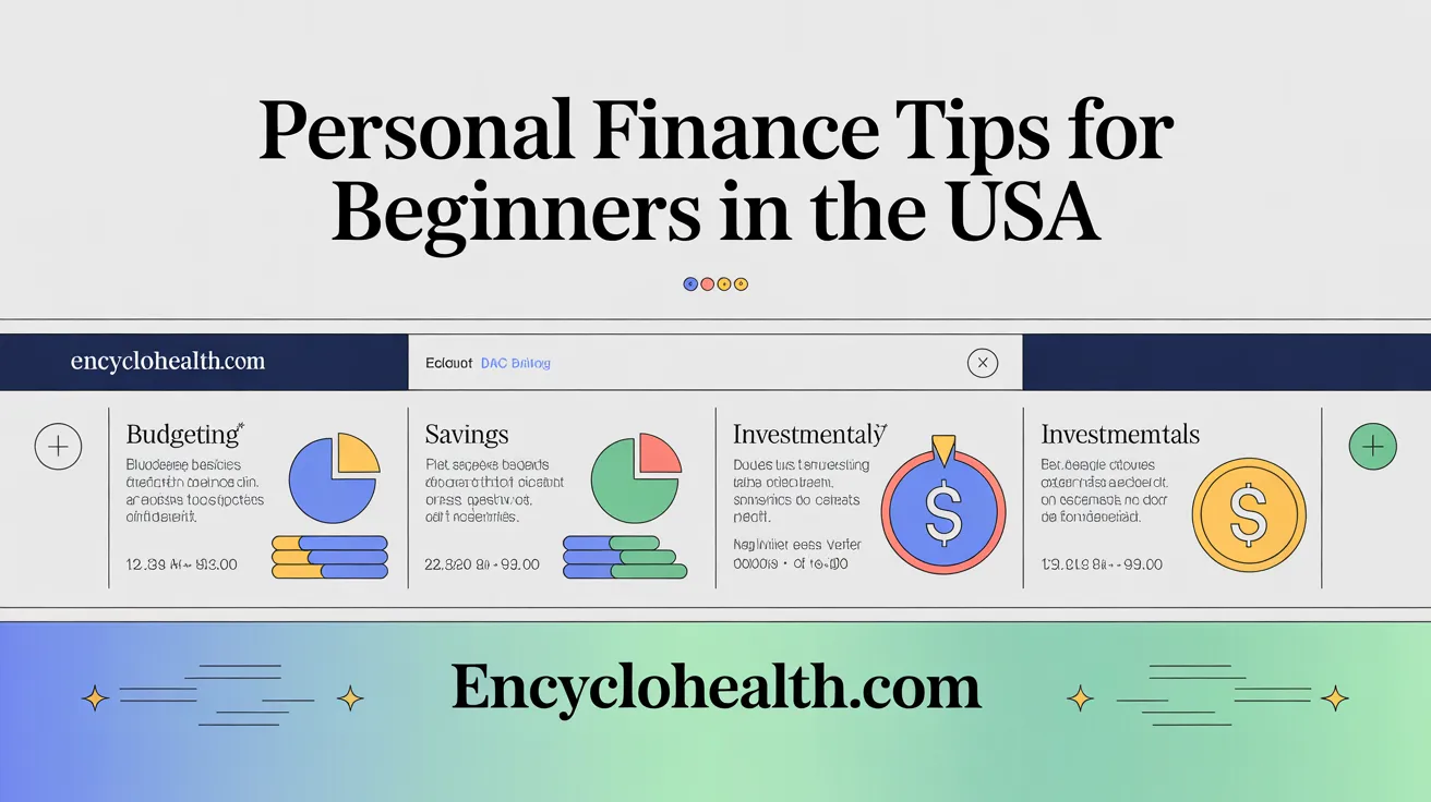 Personal Finance Tips for Beginners in the USA: The Essential Guide You Cannot Afford to Miss In 2026